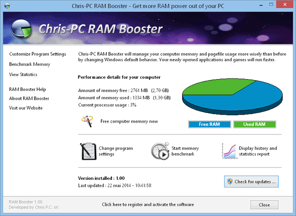 Chris-PC RAM Boosterٷ