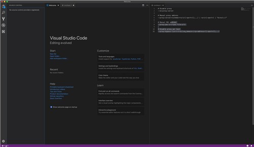 Visual Studio Code macİ