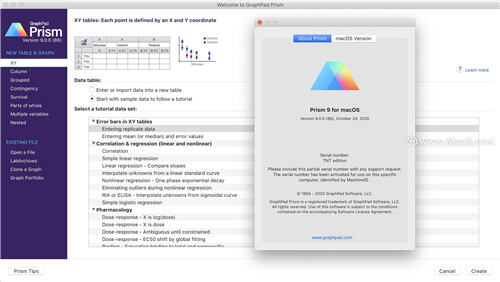 for mac instal GraphPad Prism 10.1.0.316