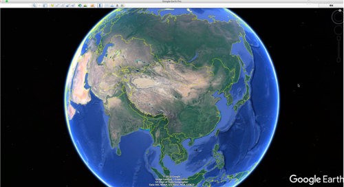 Google Earth pro mac