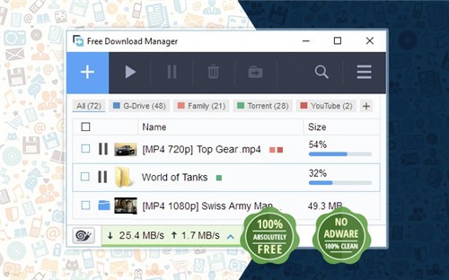 free download manager crx