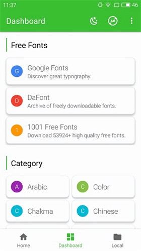 zfont app°