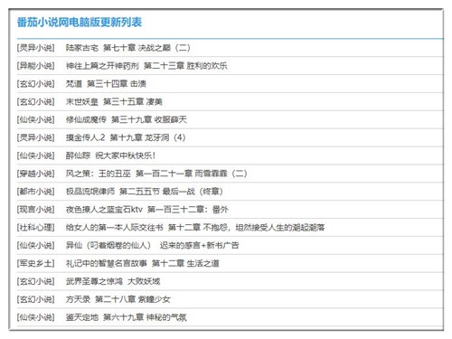 番茄小說網官方電腦版