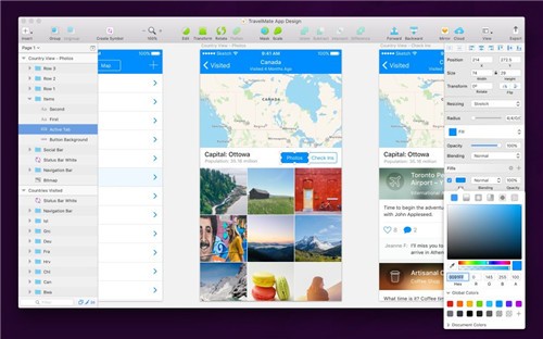 Sketch mac��ɫ������