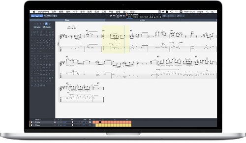 Guitar Pro 7 for mac������ɫ��