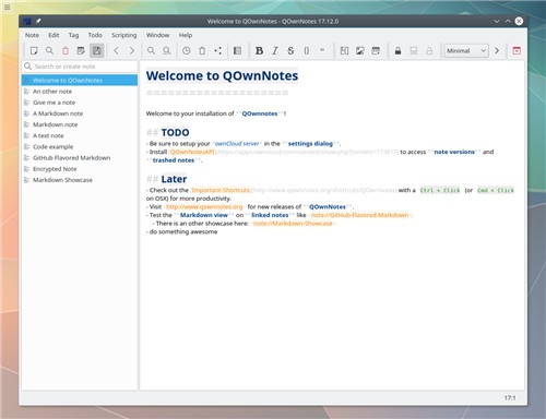 QOwnNotes中文版下载