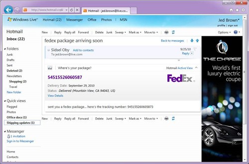 hotmail�����¼���