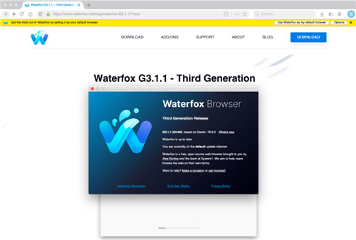 waterfox mac