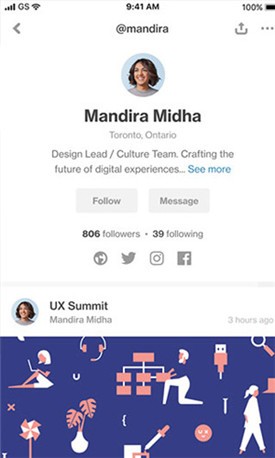 dribbble app ����