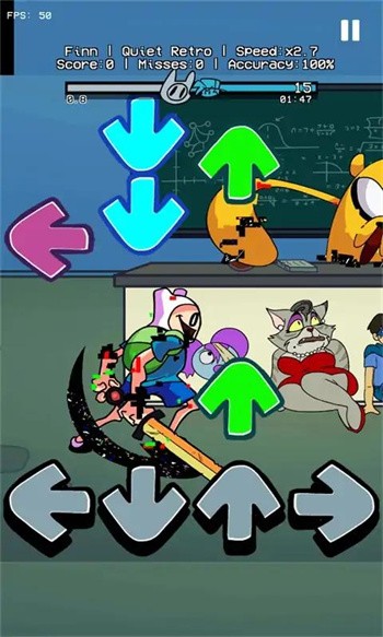 FNF�ڰ�Ƥ���޹����ɫ�����°�����