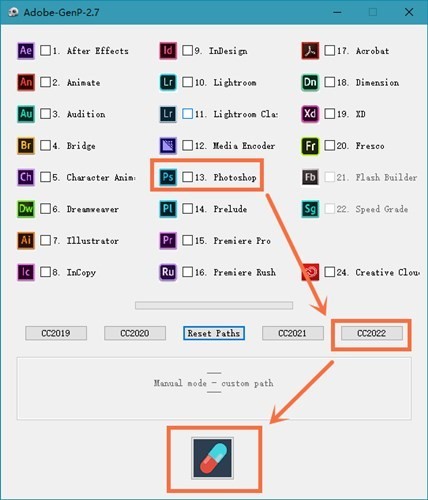 Adobe2022ȫ��Ͱ��ɫ������
