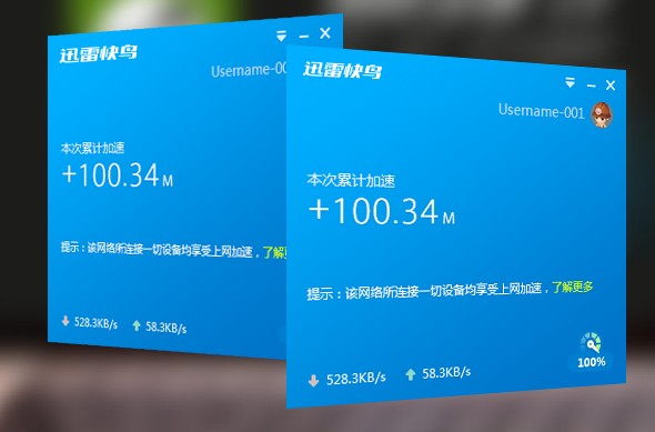 迅雷快鸟绿色版
