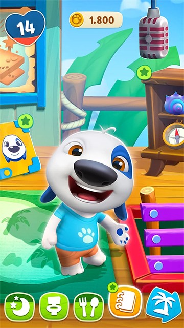 我的汉克狗海岛冰雪无限金币版