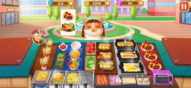 楼下的早餐店美食烹饪游戏内置菜单下载