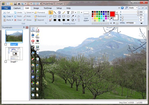 HyperSnap��ɫ����������