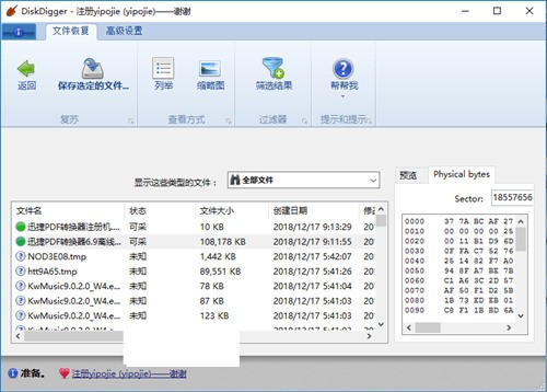 DiskDigger��ɫ������