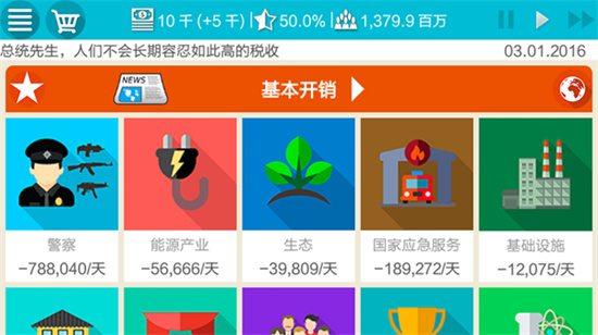 总统模拟器内置修改器下载