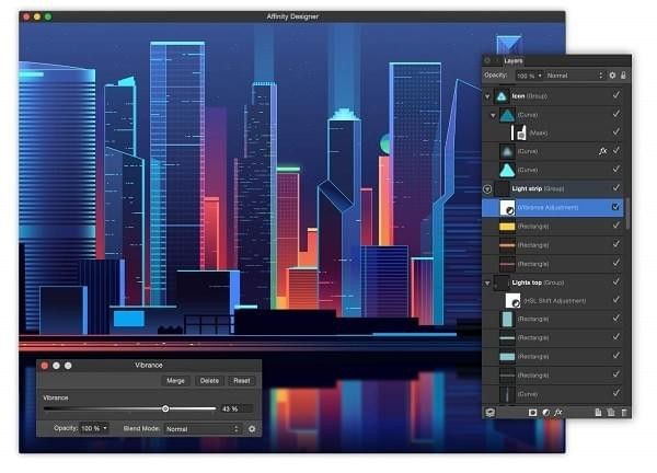 Affinity&nbsp;Designer��ɫ������