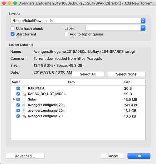utorrent mac版本下载