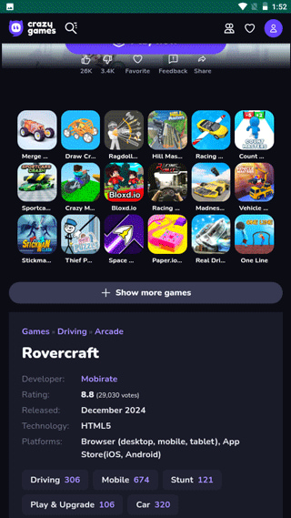 crazygames�ֻ�������