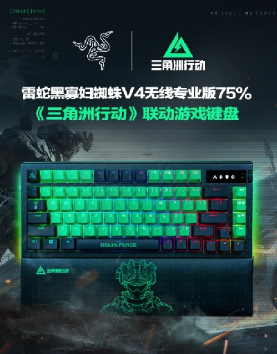 雷蛇《三角洲行动》联名系列开启预约,含鼠标、鼠标垫、耳机、键盘